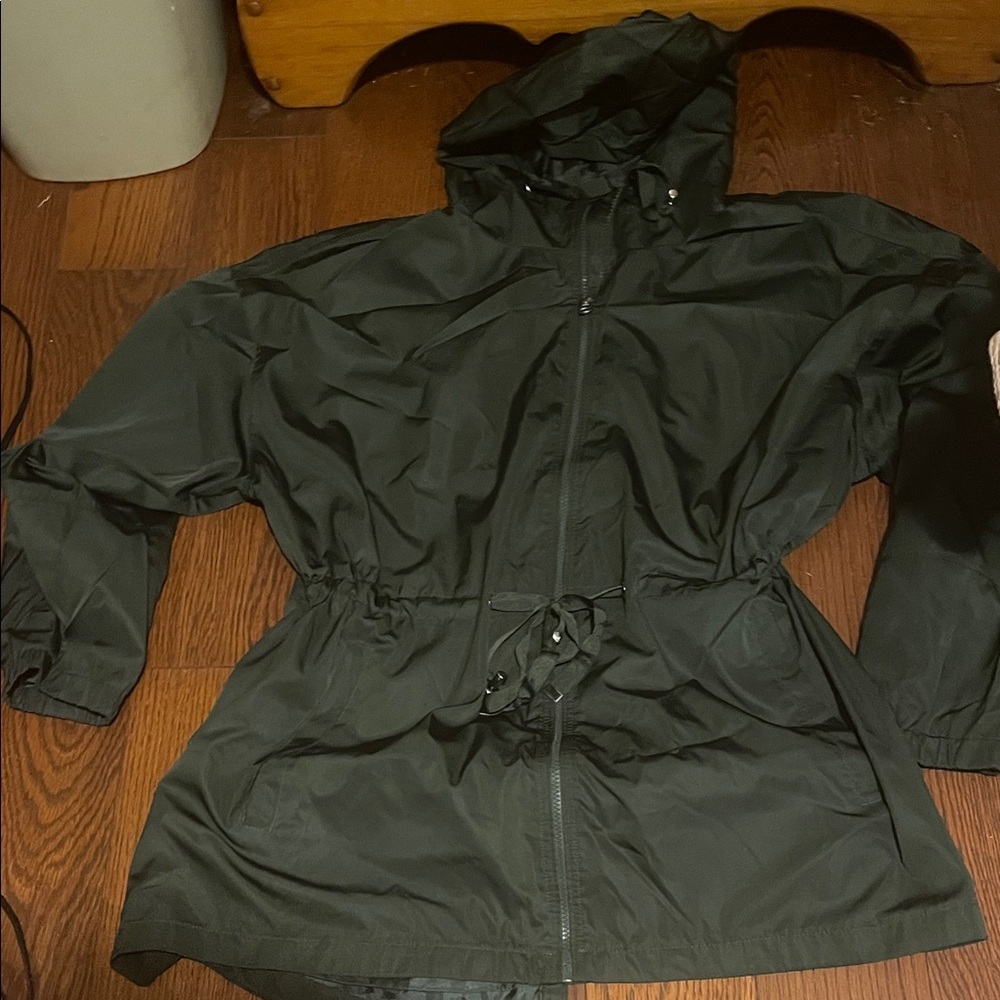 Time and Tru Black Zip-Up Jacket